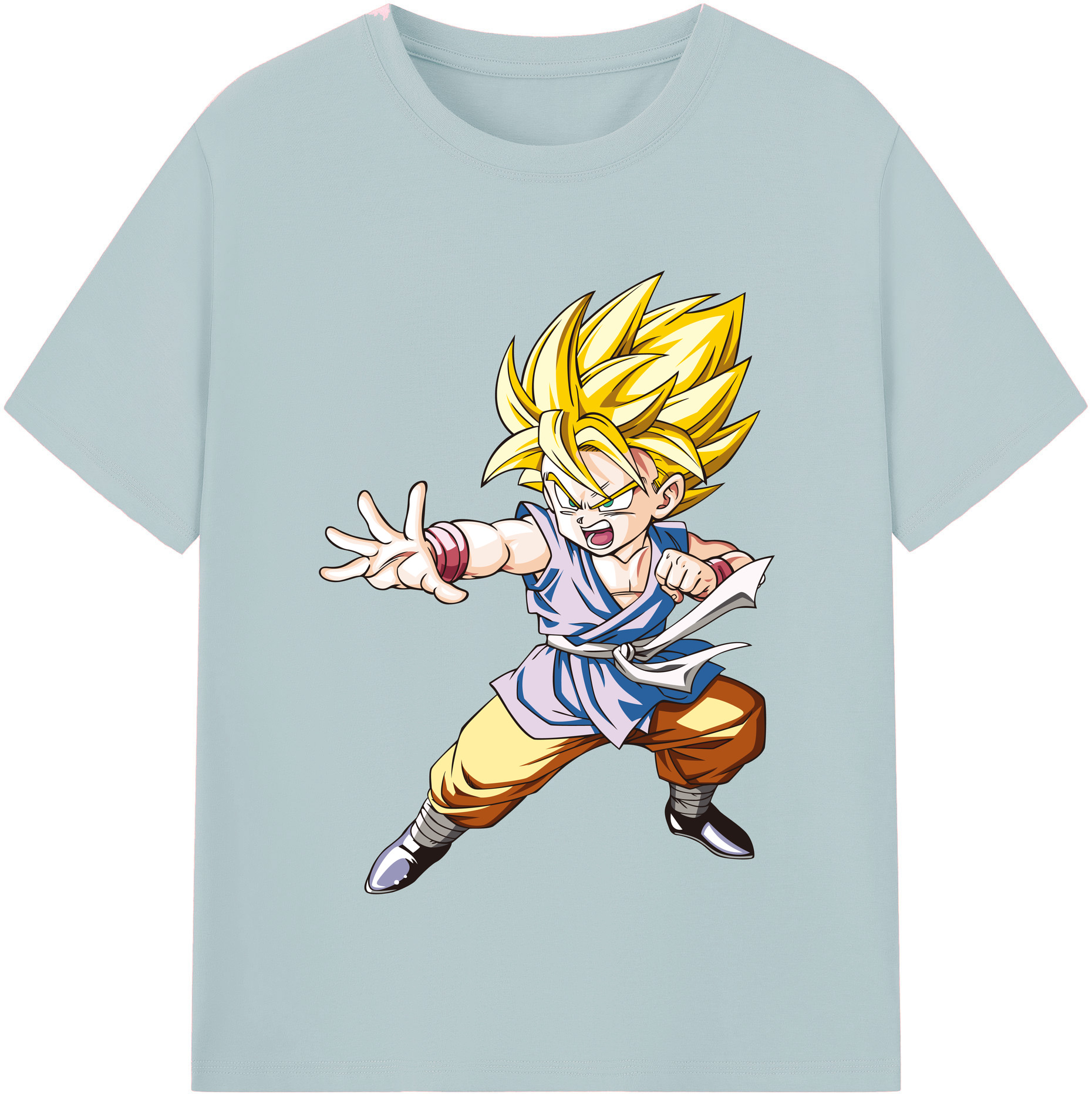 （画像用） ドラゴンボール ベジット DRAGON BALL Vegetto 綿100％半袖Tシャツ（フロントプリント）